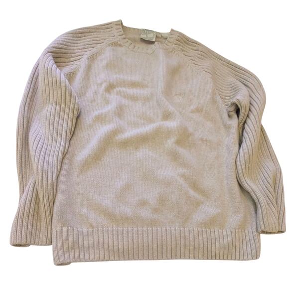 TIMBERLAND Sweater in Beige Men's XXL Heavyweight - Picture 1 of 4